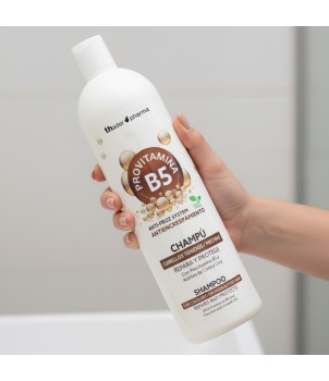 Champú efecto anti-frizz Provitamina B5 y aceites de Coco y Lino